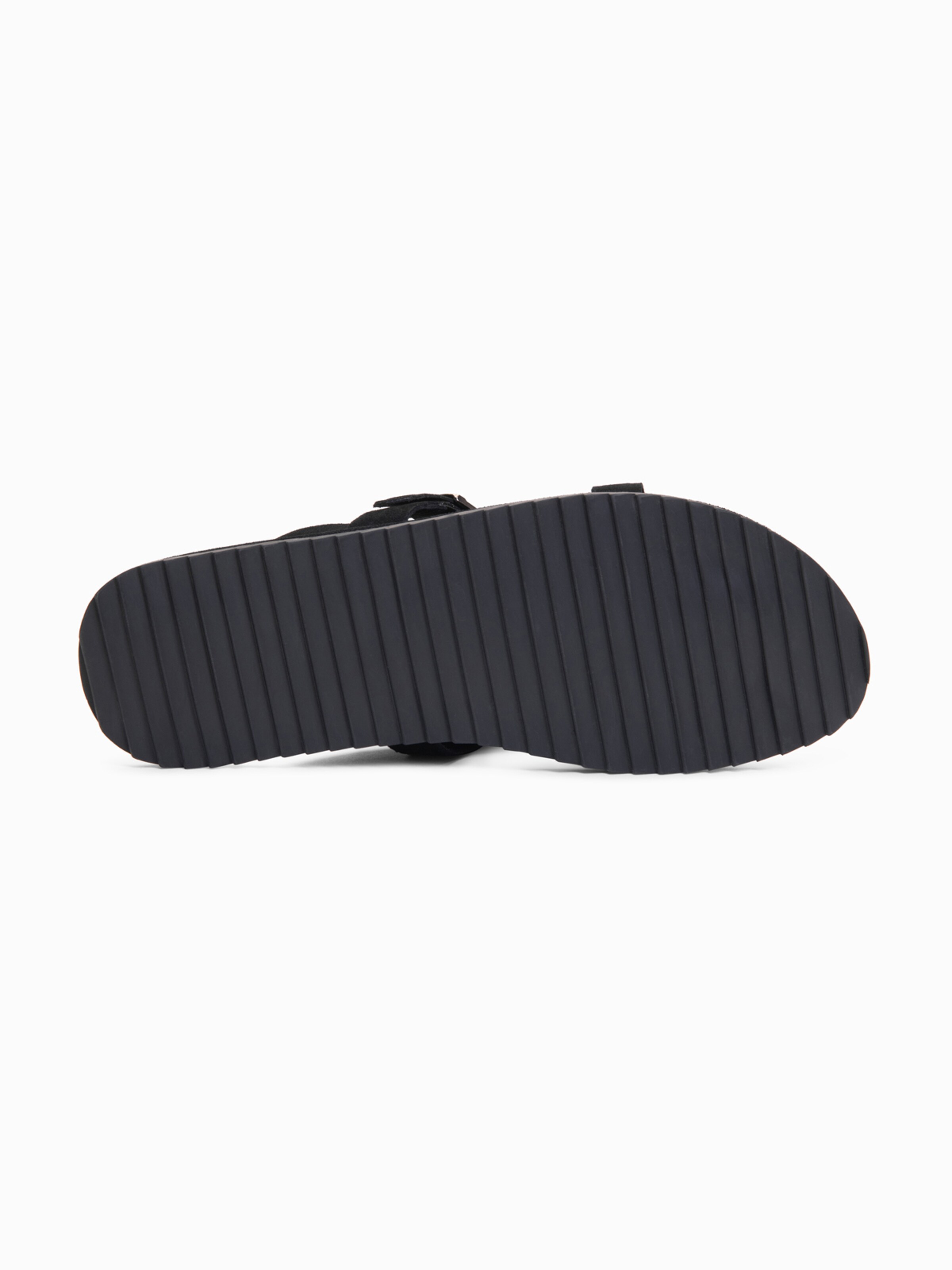 Ombre Teenslippers 'Klapki' in Zwart