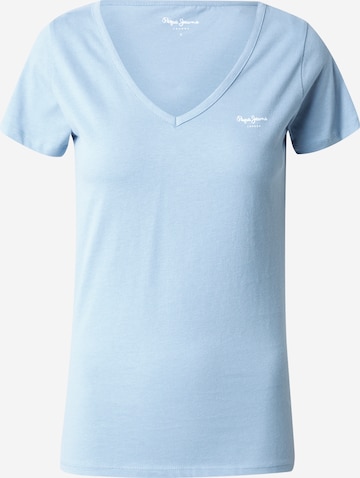 Pepe Jeans Shirt 'CORINE' in Blauw: voorkant