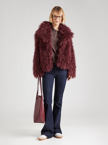 Veste mi-saison Smith&Soul en rouge