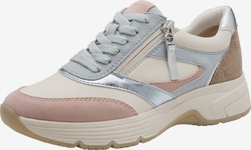 Baskets basses Tamaris en bleu : devant