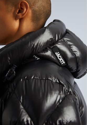 JACK1T Winterjas 'Slick' in Zwart