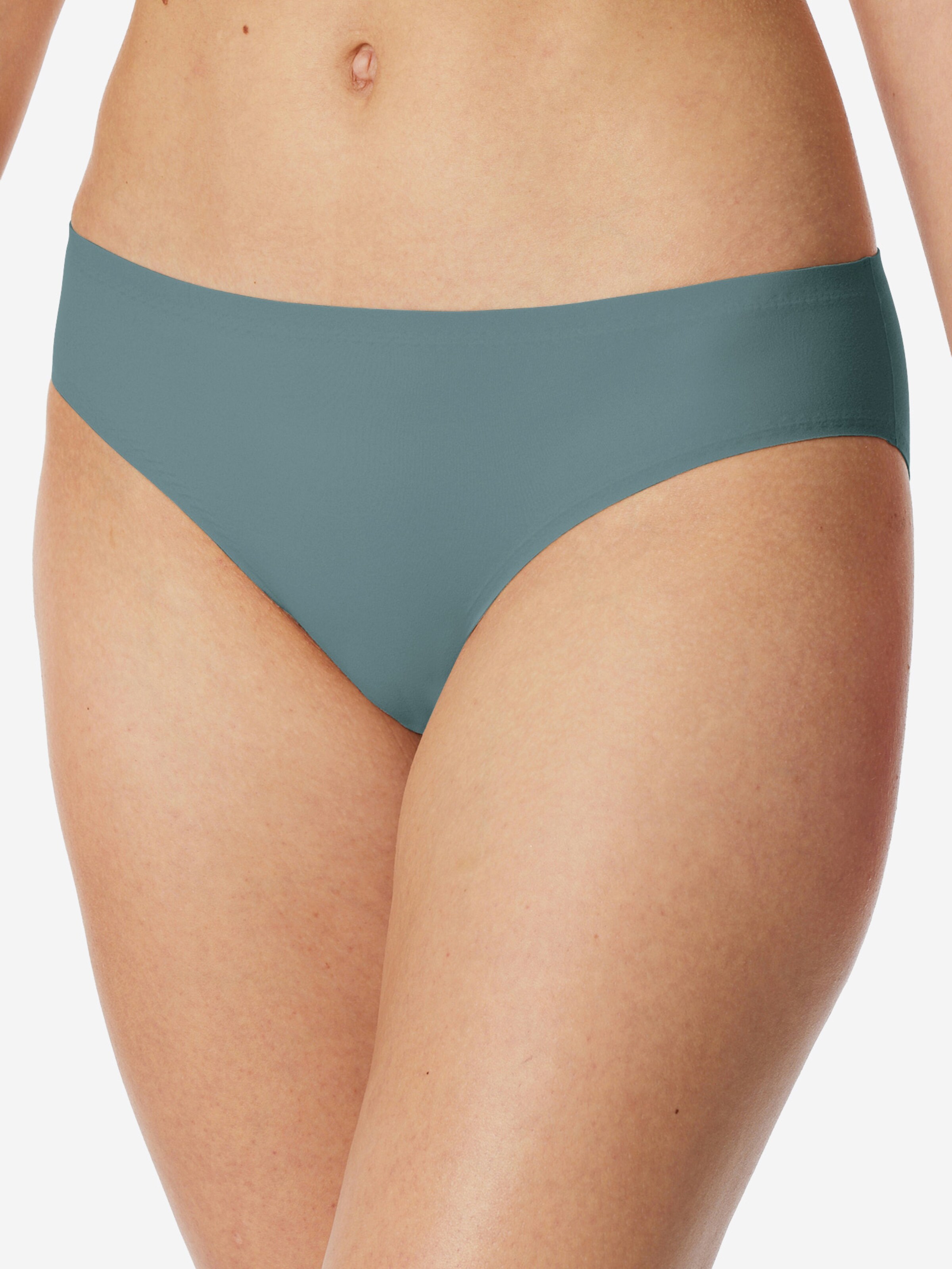 SCHIESSER Slip ' Invisible Soft ' in Green: front