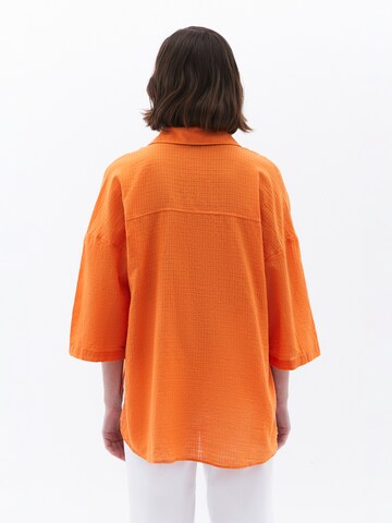 Camicia da donna di OXXO in arancione