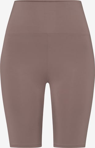 Pantalon 'Luna Shorts' Les Lunes en marron : devant