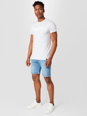 T-Shirt Superdry en blanc