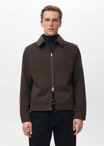 MANGO MAN Jacke 'Cole' in Braun: Vorderseite