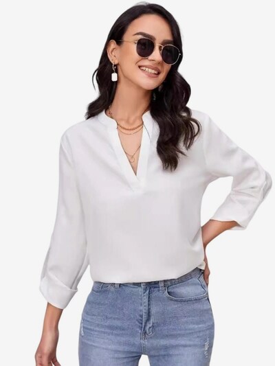 Yesfashion Bluse‌‌‌‌‌ in S in weiß, Produktansicht