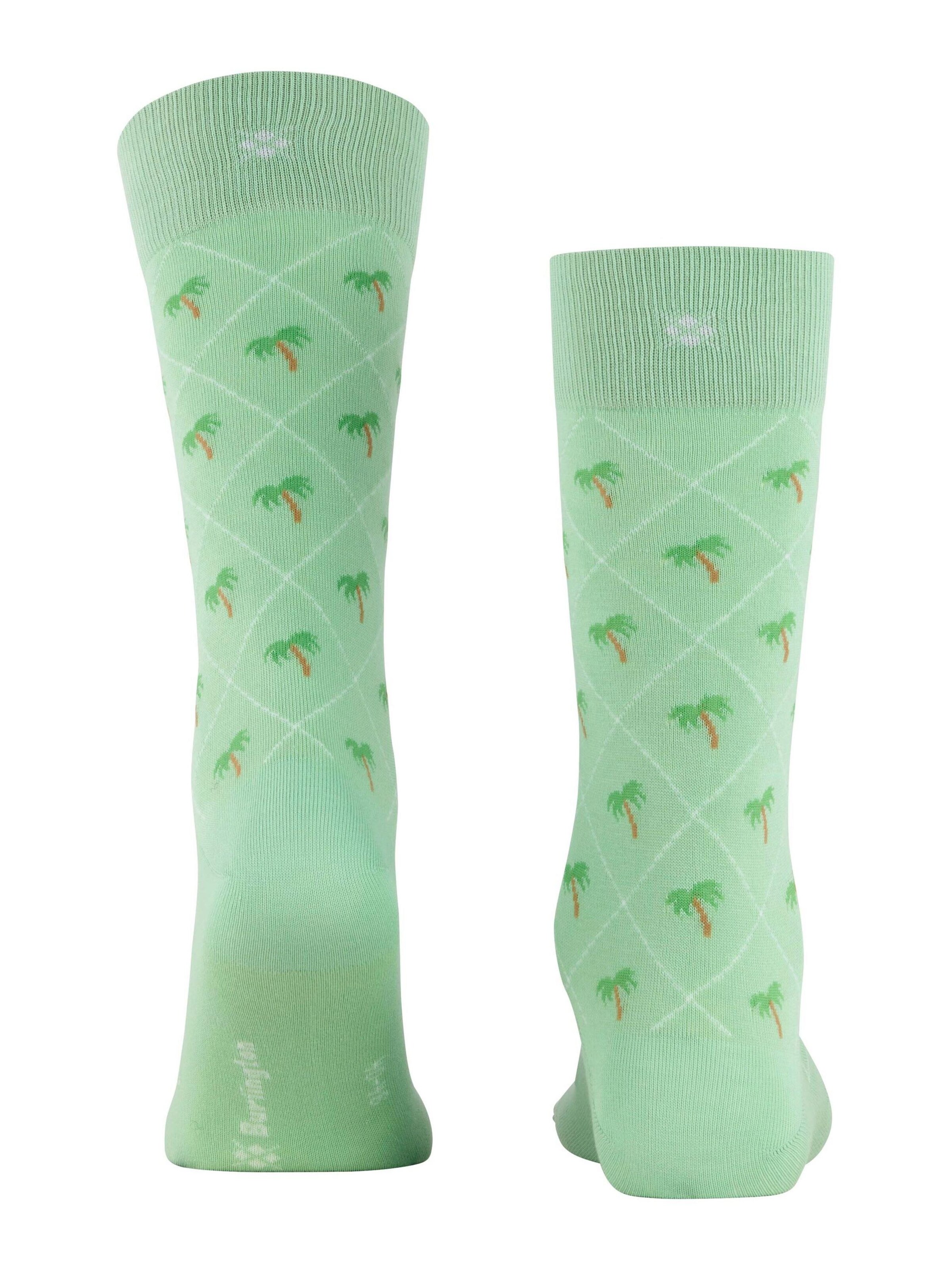 BURLINGTON Socken 'Palm Tree'‌‌ in Grün