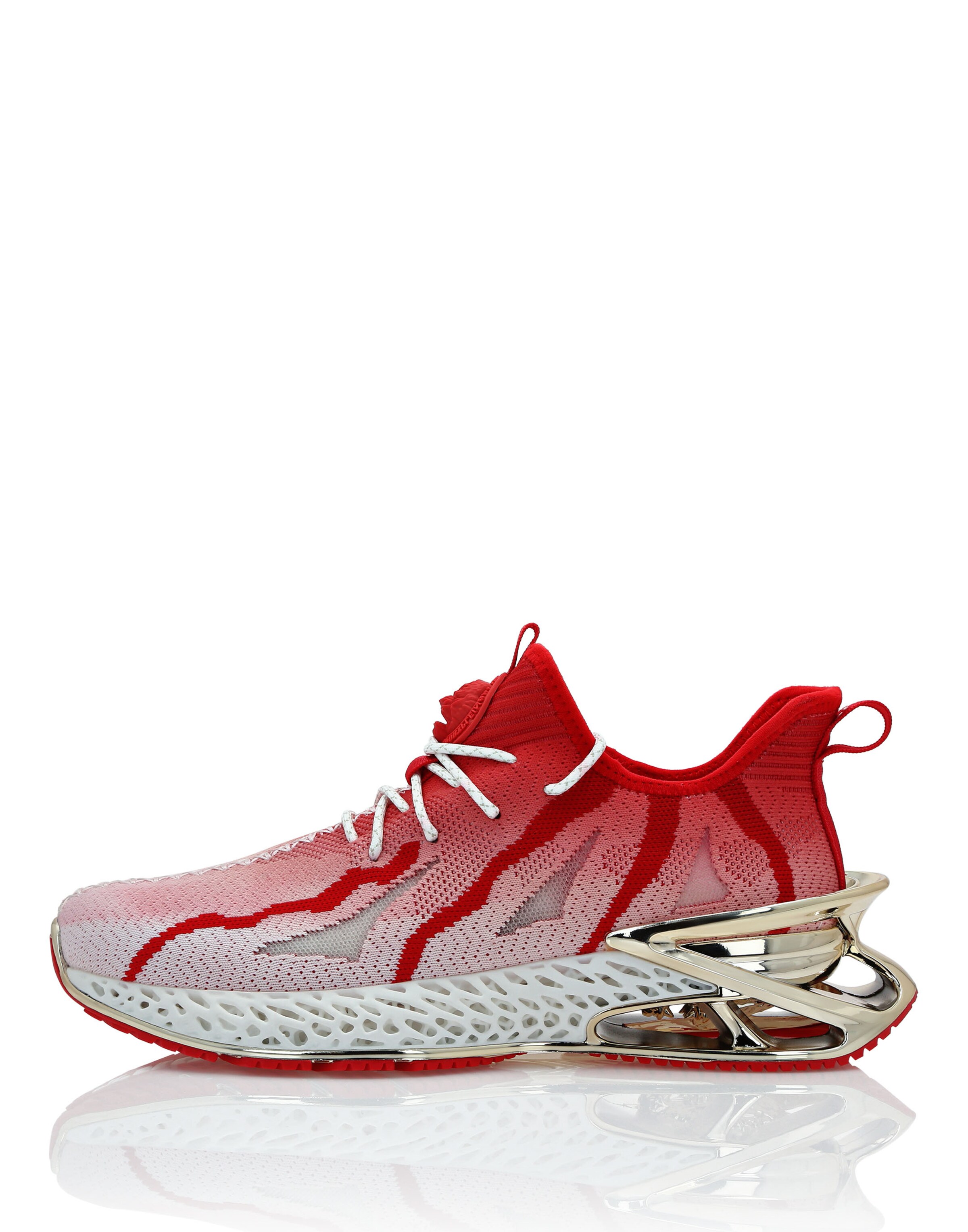Plein Sport - Zapatillas deportivas bajas 'The Lighting Edition Gen.x.02' en rojo: frente