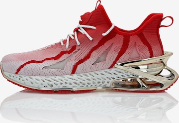 Plein Sport - Zapatillas deportivas bajas 'The Lighting Edition Gen.x.02' en rojo: frente