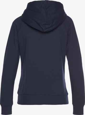 LASCANA Zip-Up Hoodie in Blue