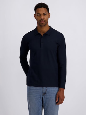 PIERRE CARDIN Shirt in Blauw: voorkant
