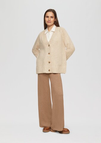 Wide Leg Pantalon s.Oliver en marron