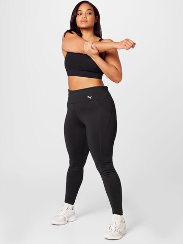 PUMA Skinny Workout Pants in Black