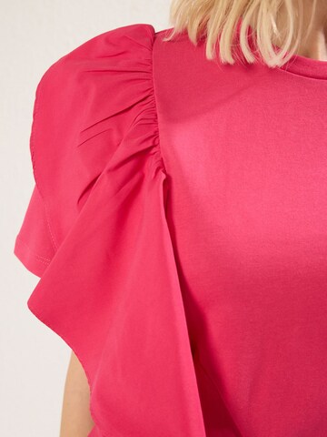 T-shirt Trendyol en rose