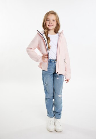 Schmuddelwedda Funktionsfleecejacke und Rucksack Set in Pink