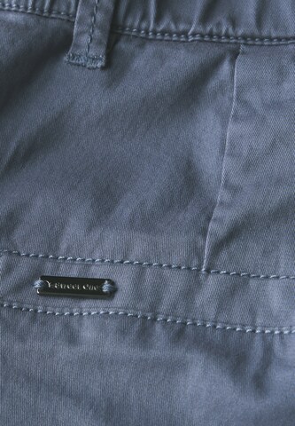 STREET ONE Regular Pleated Pants in Blue