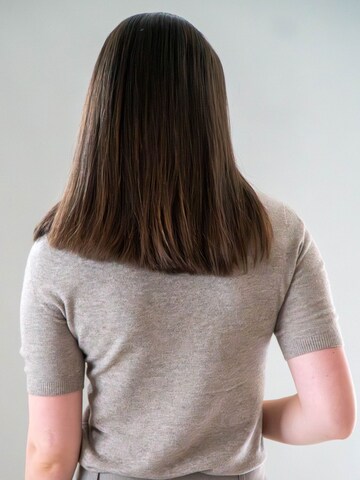 WEARABLE STORIES Sweater 'Lone' in Grey