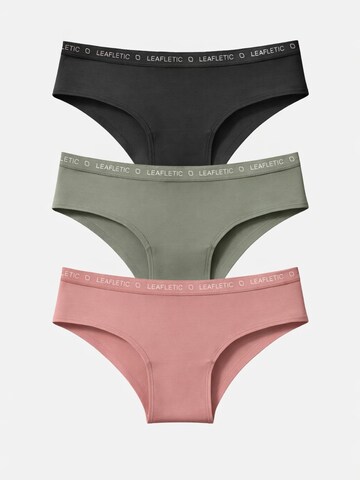 LEAFLETIC - Panti 'Leafletic Mid Rise Hipsters/Brief' en Mezcla de colores: frente
