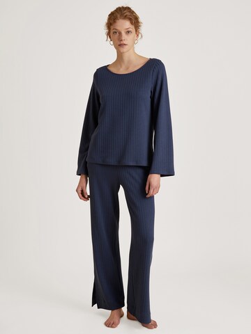 CALIDA Pyjamabroek in Blauw