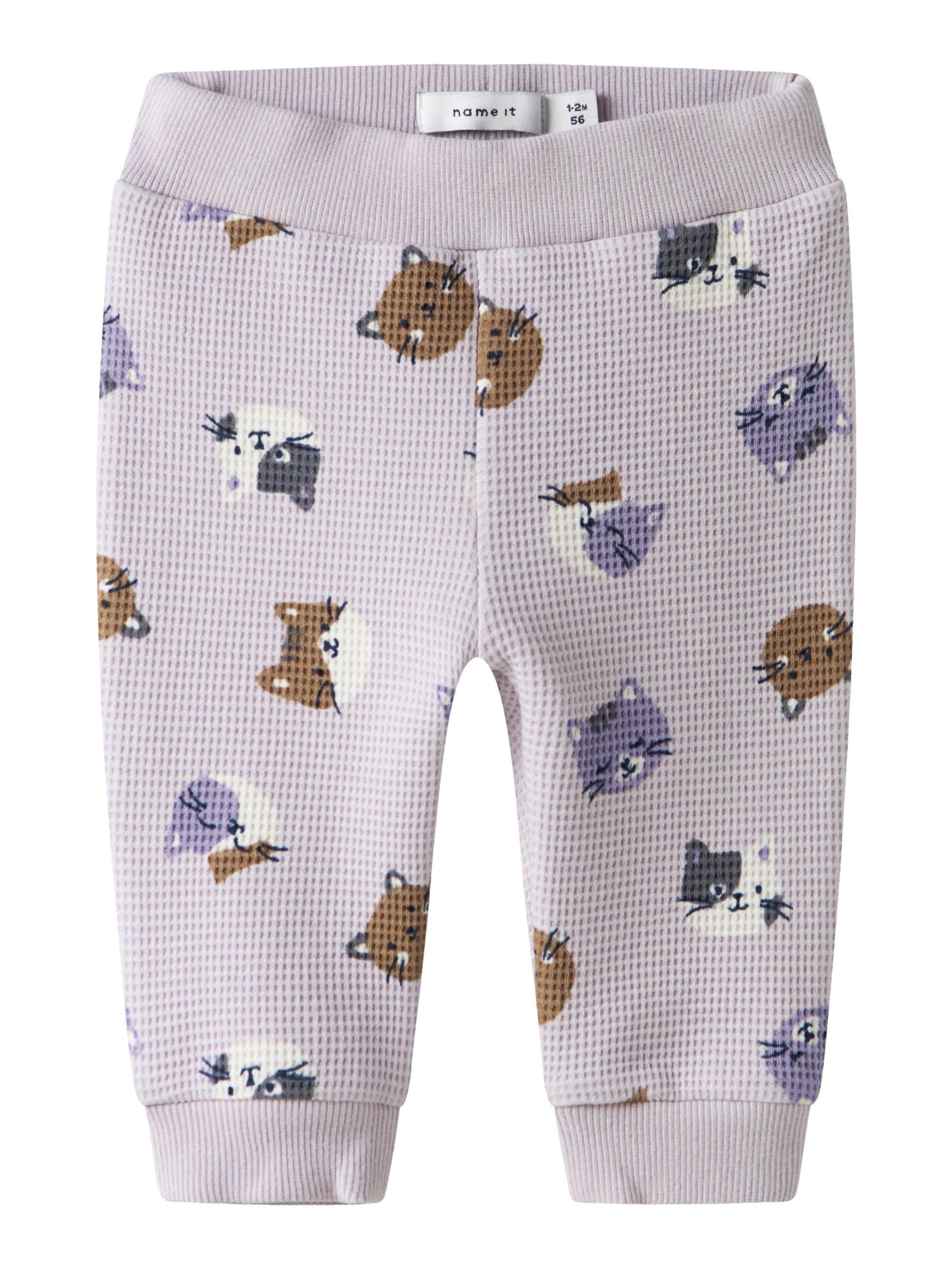 NAME IT regular Bukser i lilla: forside