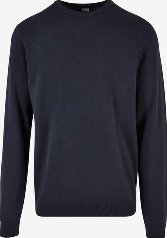 Pull-over Urban Classics en bleu : devant