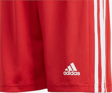 ADIDAS PERFORMANCE - regular Pantalón deportivo 'Squadra 21' en rojo