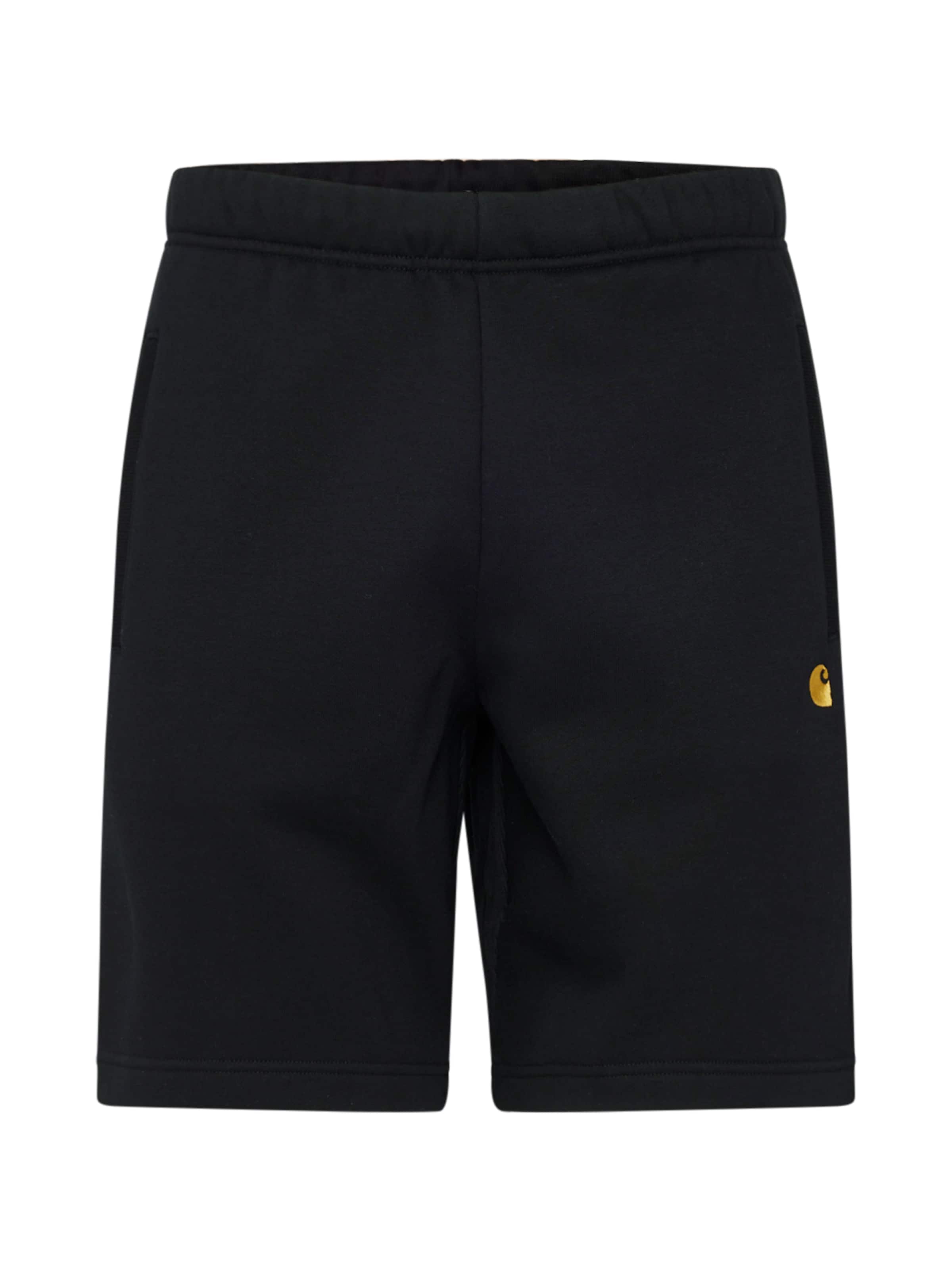 Carhartt WIP Shorts 'Chase' in Schwarz: Vorderseite