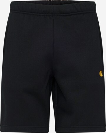 Carhartt WIP tavaline Püksid 'Chase', värv must: eest vaates