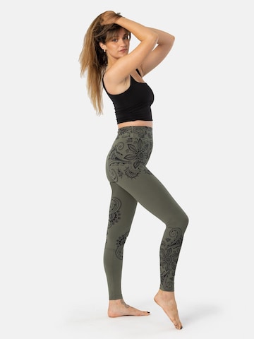 LEAFLETIC - Skinny Leggings 'Leafletic Women’s Long Length Legging' en verde