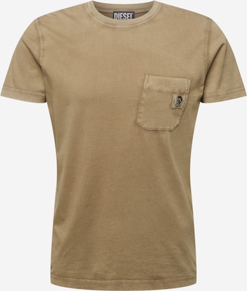 DIESEL Shirt 'WORKY' in Green: front