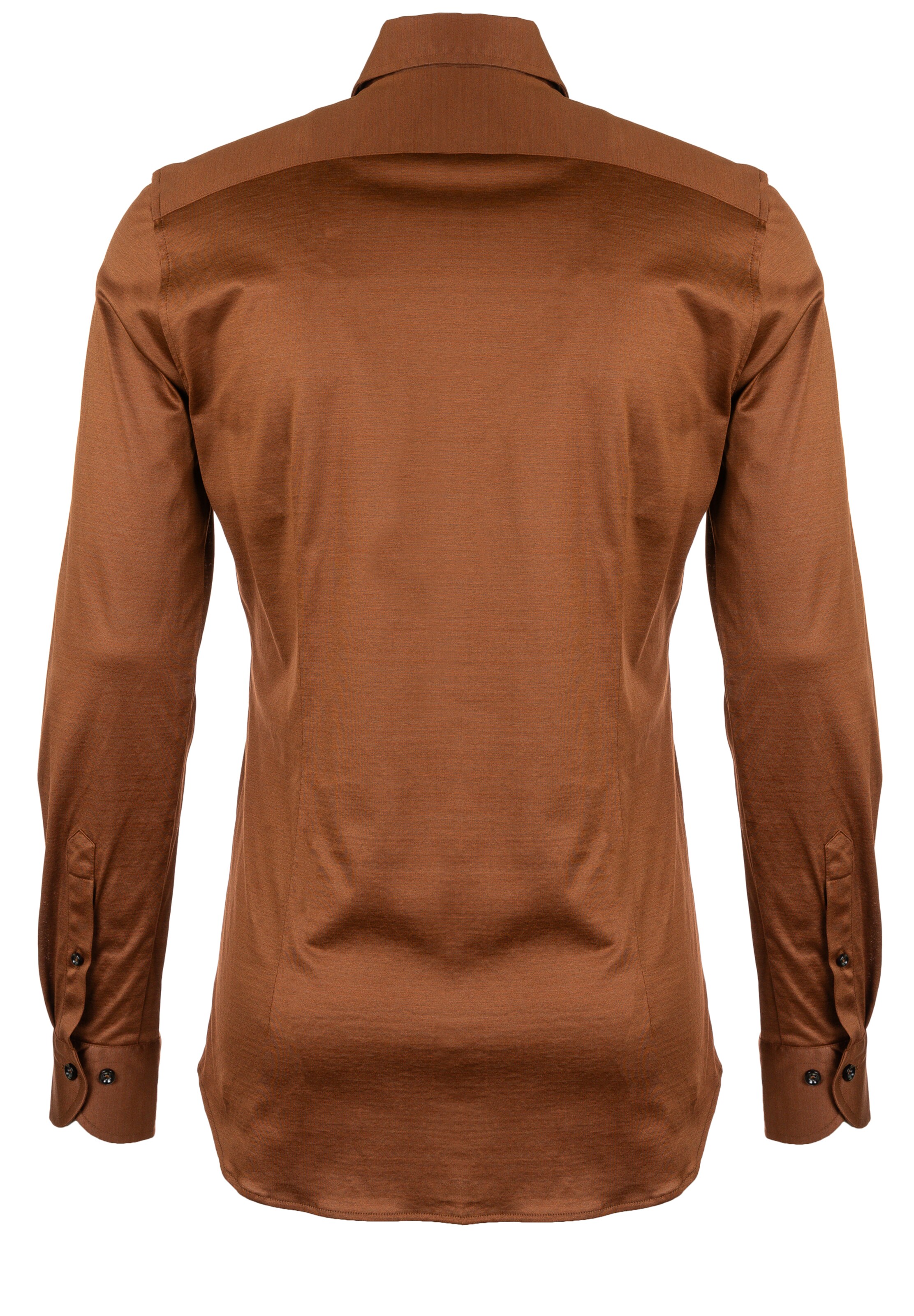 Baldessarini Slim Fit Hemd 'Hugh' in Braun