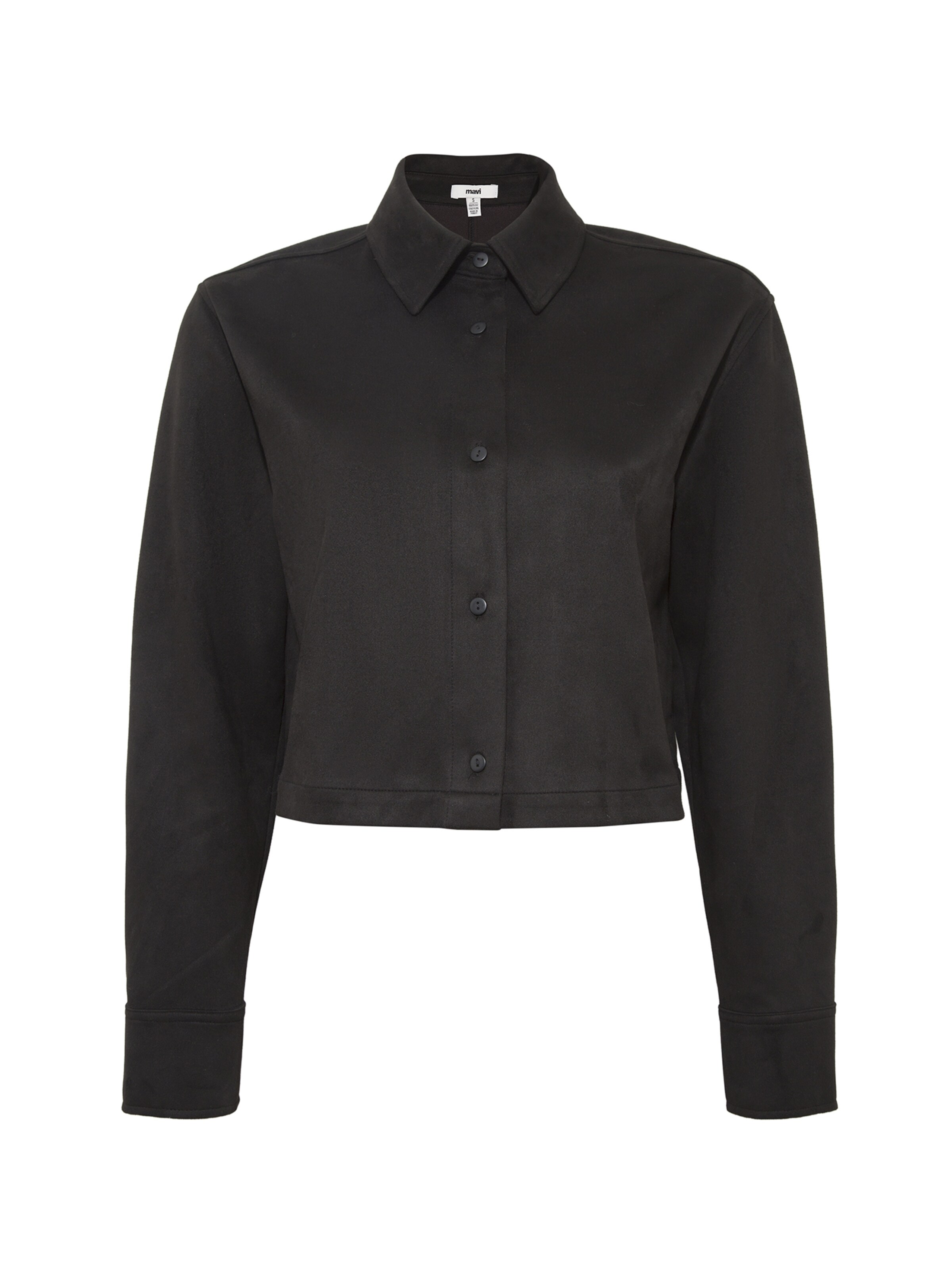 Mavi Blouse in Black: front