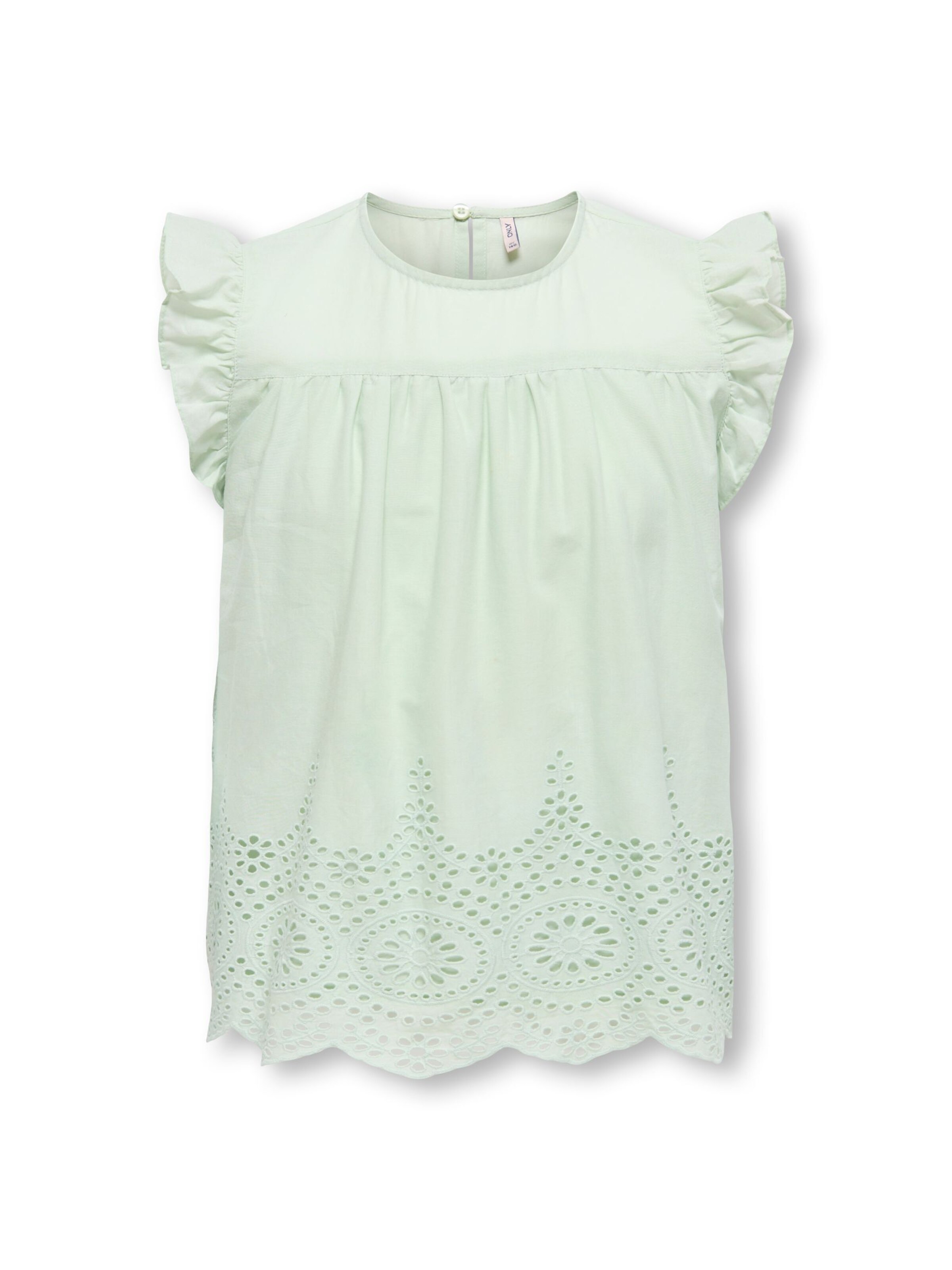 ONLY GIRLS Bluse 'KOGBONDI' i grøn: forside