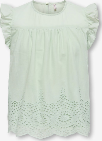 ONLY GIRLS Bluse 'KOGBONDI' i grøn: forside