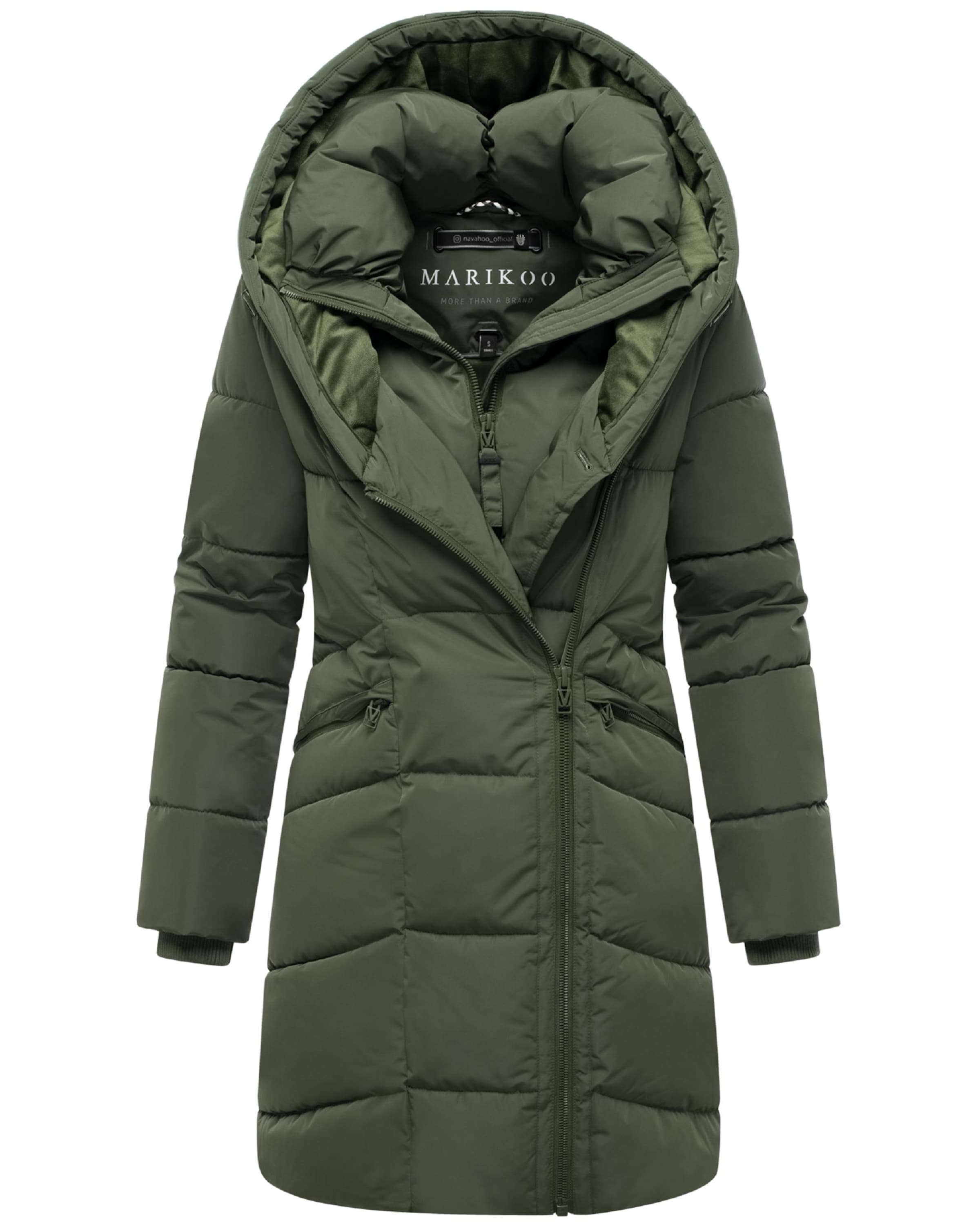 Cappotto invernale 'Virenaa 16' di MARIKOO in verde