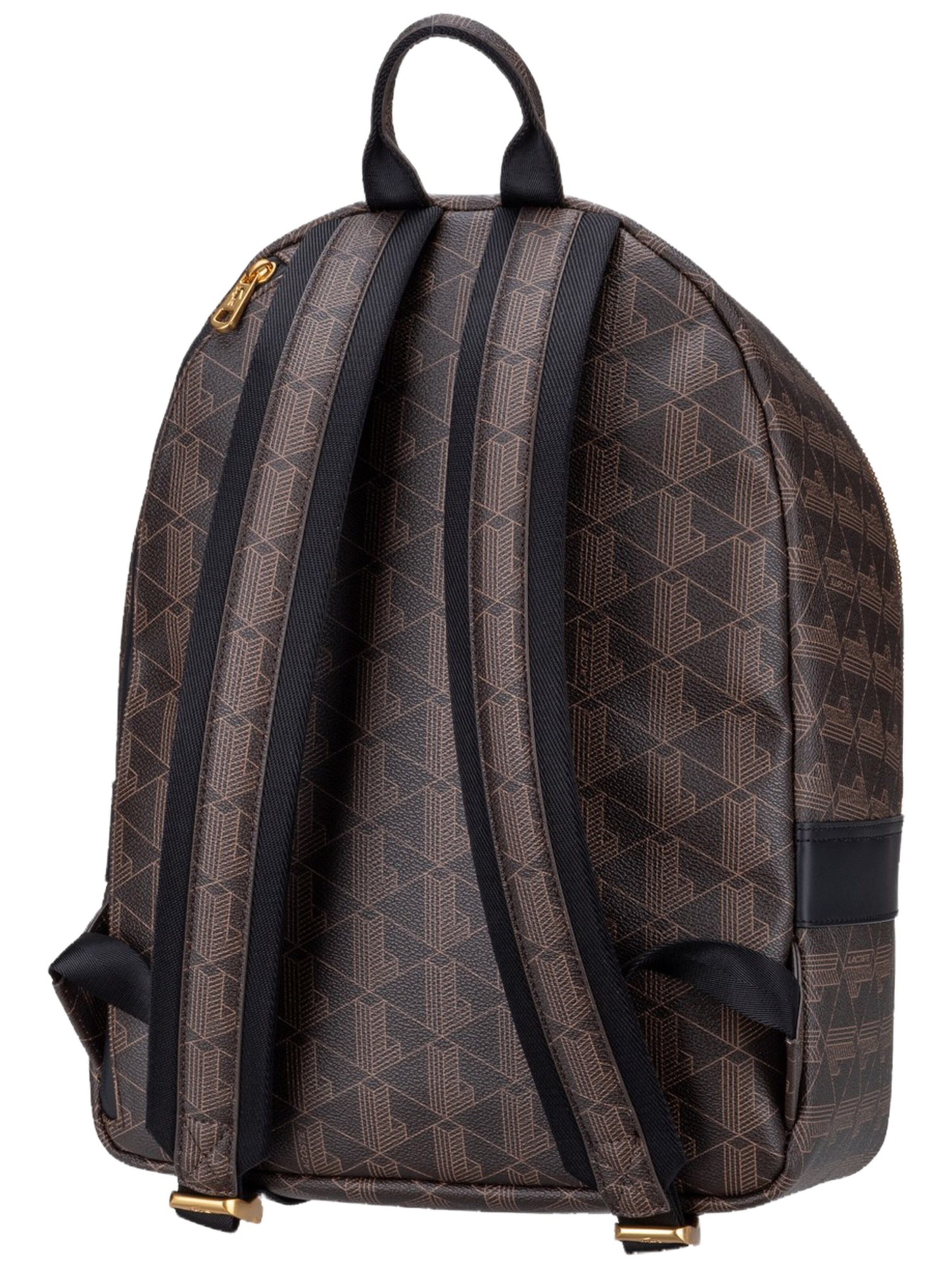 LACOSTE Rucksack in Braun