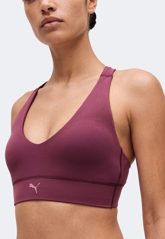 PUMA Bustier Biustonosz sportowy 'Shapeluxe' w kolorze czerwony