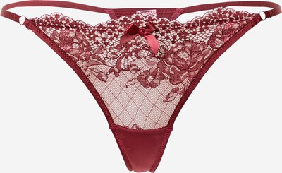 ABOUT YOU x hunkemöller Stringid 'Melany' veinipunane, Tootevaade