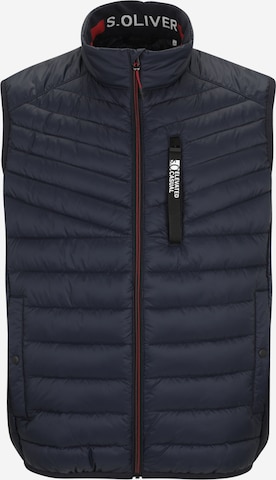 Gilet s.Oliver en bleu : devant