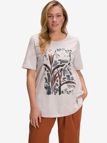 Ulla Popken Shirt in Beige: front