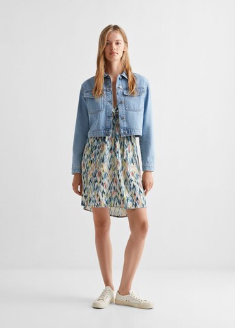 MANGO TEEN Übergangsjacke 'Sarah' in Blau