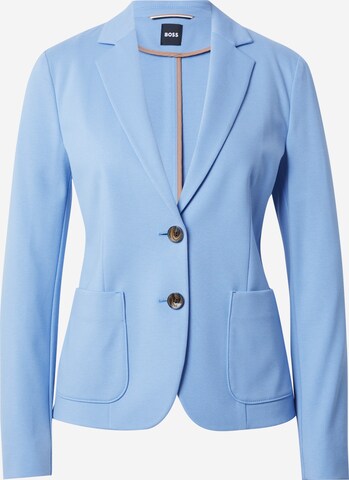 Blazer 'JONALAHRA' BOSS en bleu : devant