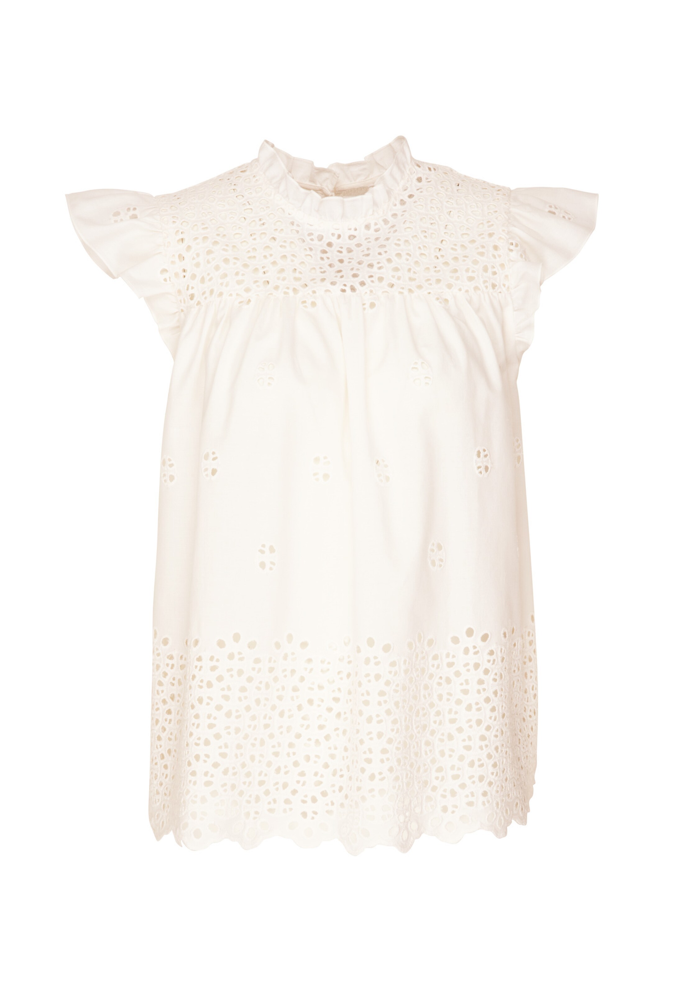 SEIDENSTICKER Blouse in Wit: voorkant