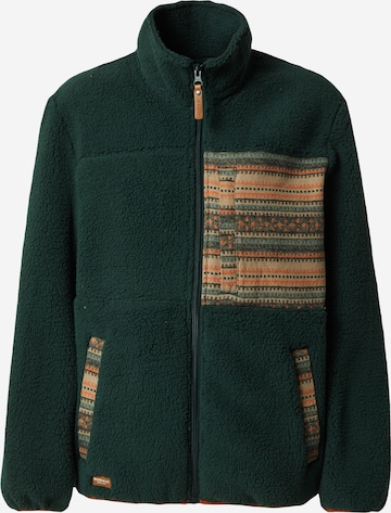 Iriedaily Fleece jacket 'Arkta' in Green: front