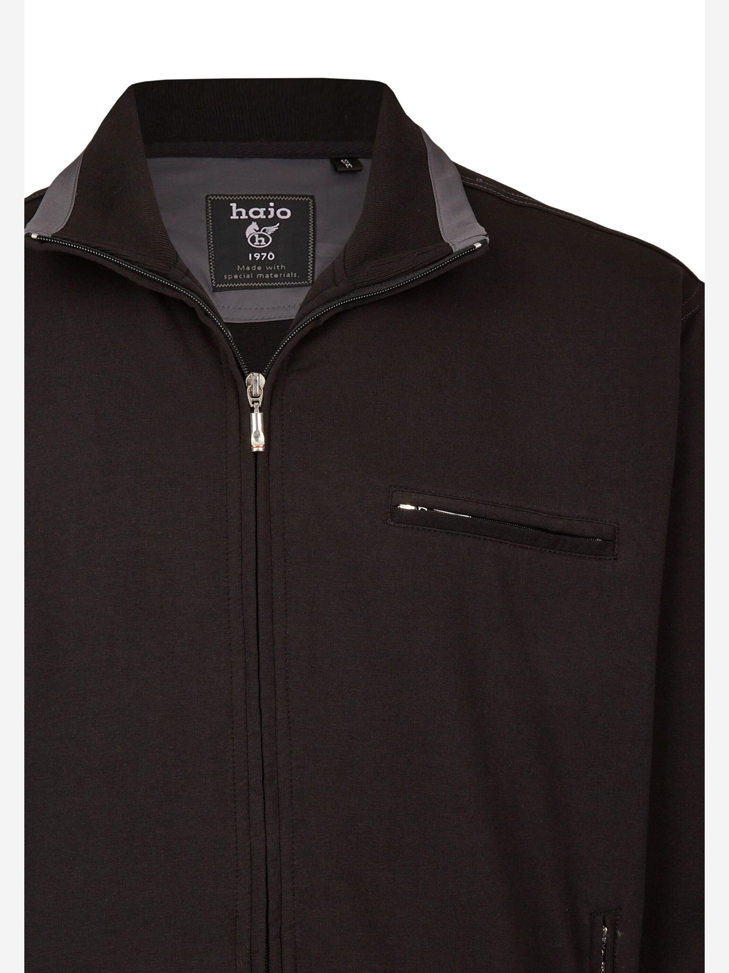Giacca di felpa 'Stay Fresh' di HAJO in nero