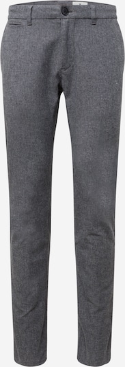 Pantaloni 'Herringbone' TOM TAILOR pe gri, Vizualizare produs