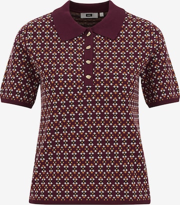 purpurinė WE Fashion Megztinis: priekis