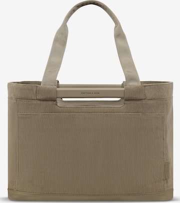 Kapten & Son Shopper 'Vaasa Shopping Basket' in Grün: Vorderseite