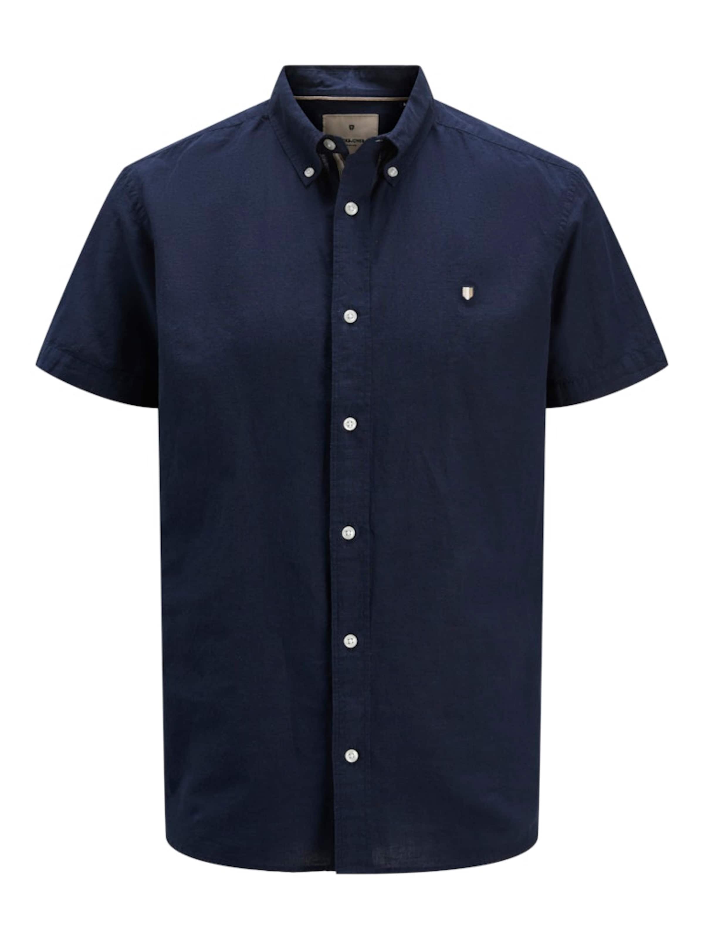 Coupe regular Chemise 'JPRBLUSUMMER' JACK & JONES en bleu : devant
